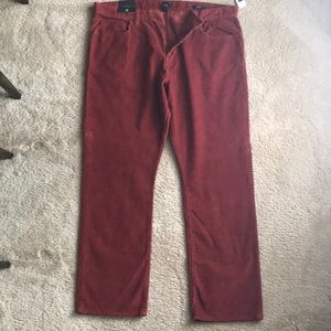 Gap denim washed cords, premium straight fit.